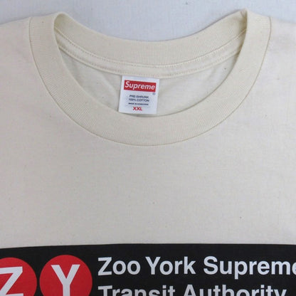 Supreme 25SS Zoo York Transit T-Shirt Natural Size XXL