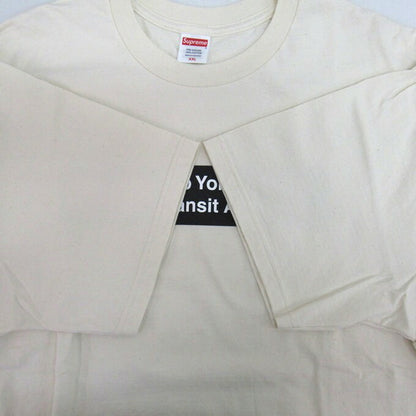 Supreme 25SS Zoo York Transit T-Shirt Natural Size XXL