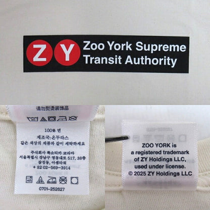 Supreme 25SS Zoo York Transit T-Shirt Natural Size XXL