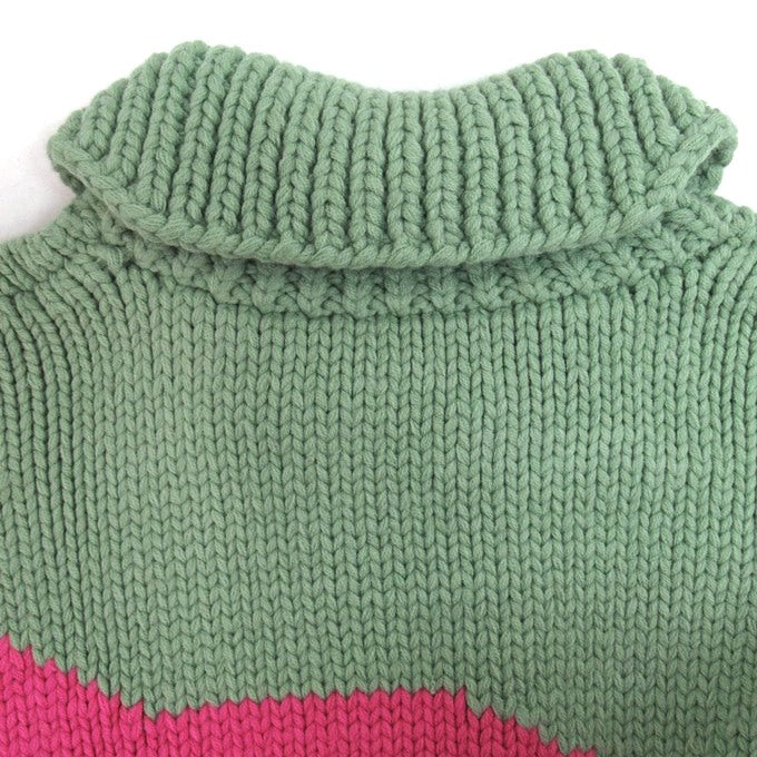 DESCENDANT 24AW DAWN Cowichan Sweater Multi Size 2