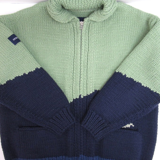 DESCENDANT 24AW DAWN Cowichan Sweater Multi Size 2