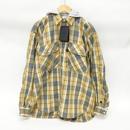 DAIWA PIER39 Tech 2-Way Work Shirt Yellow/Grey Size S