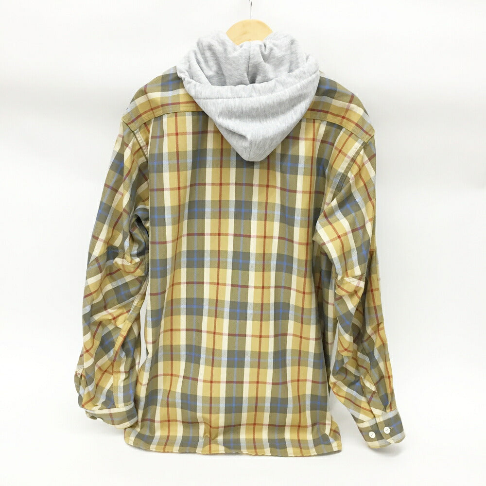 DAIWA PIER39 Tech 2-Way Work Shirt Yellow/Grey Size S