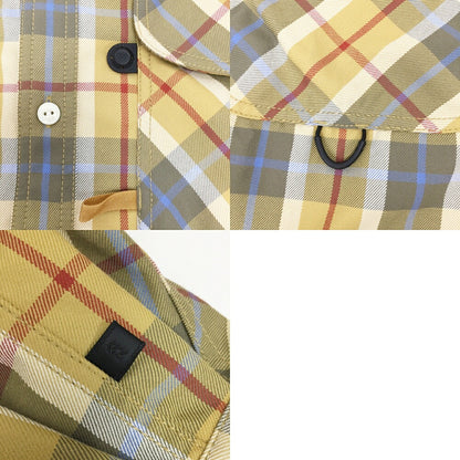 DAIWA PIER39 Tech 2-Way Work Shirt Yellow/Grey Size S
