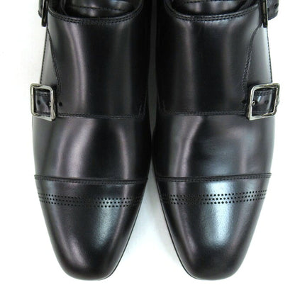 Salvatore Ferragamo Defoe Leather Dress Shoes Black Sneakers Size 6