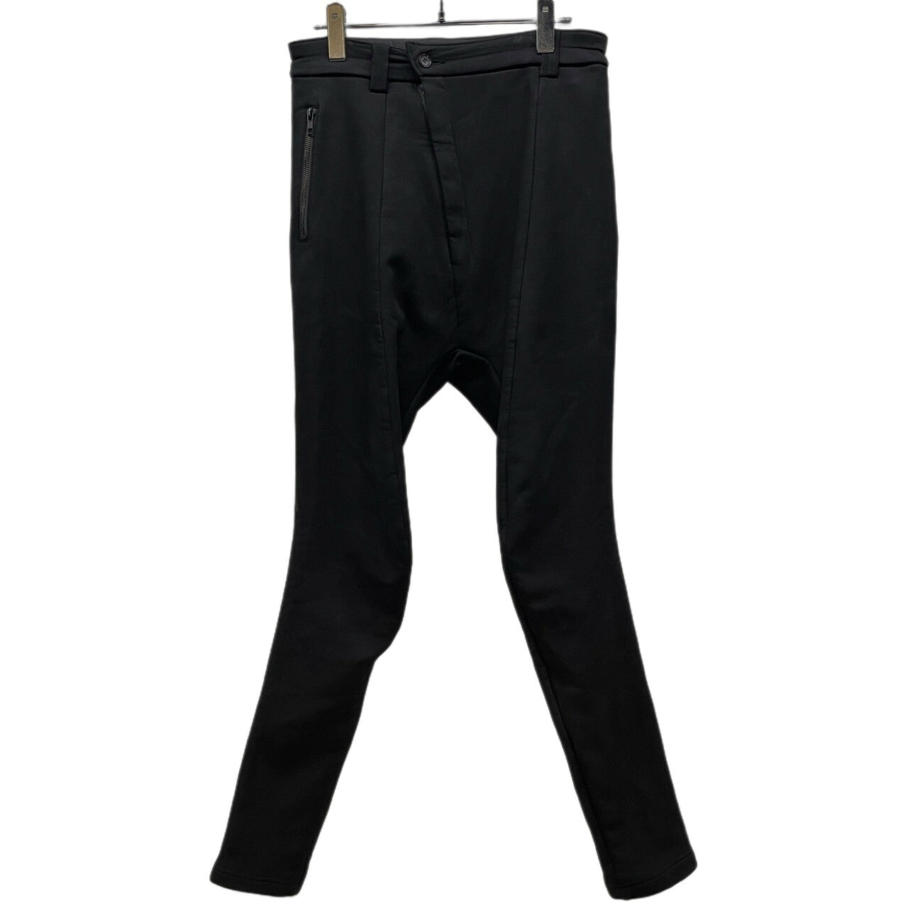 JOE CHIA Anatomical Zip Pocket Sarouel Pants Black Size XS