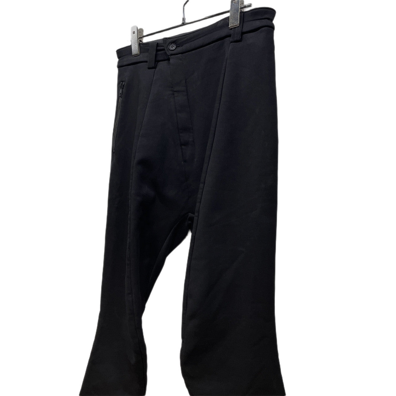 JOE CHIA Anatomical Zip Pocket Sarouel Pants Black Size XS