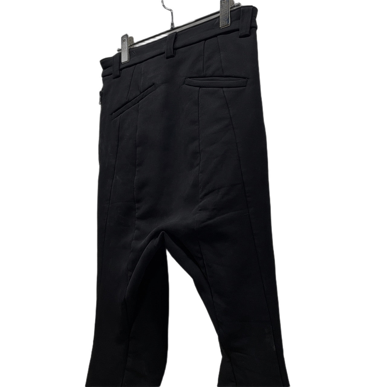 JOE CHIA Anatomical Zip Pocket Sarouel Pants Black Size XS
