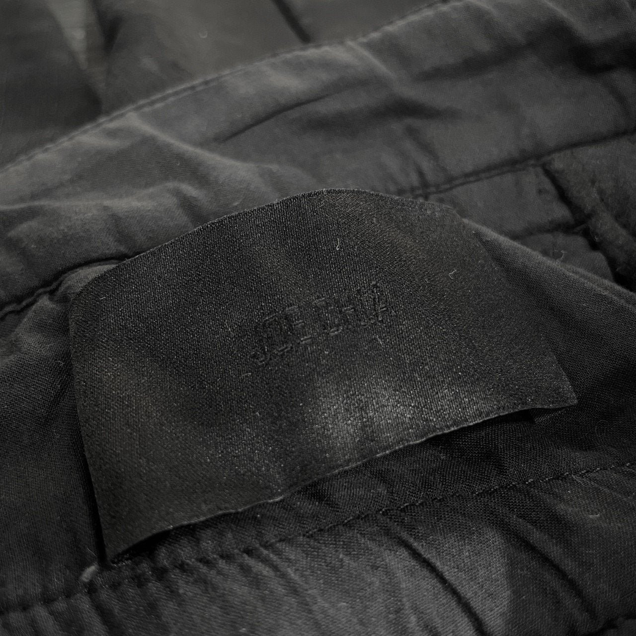 JOE CHIA Anatomical Zip Pocket Sarouel Pants Black Size XS