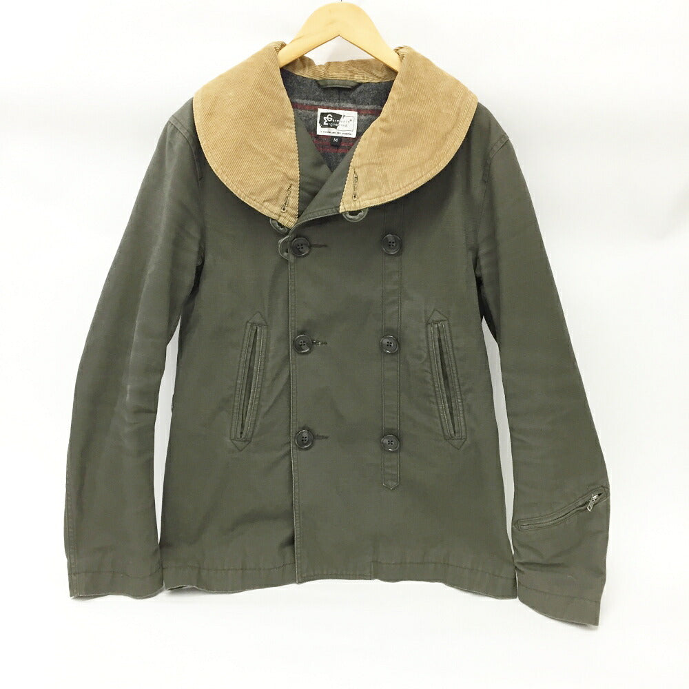 ENGINEERED GARMENTS Mackinaw Coat Green Size M