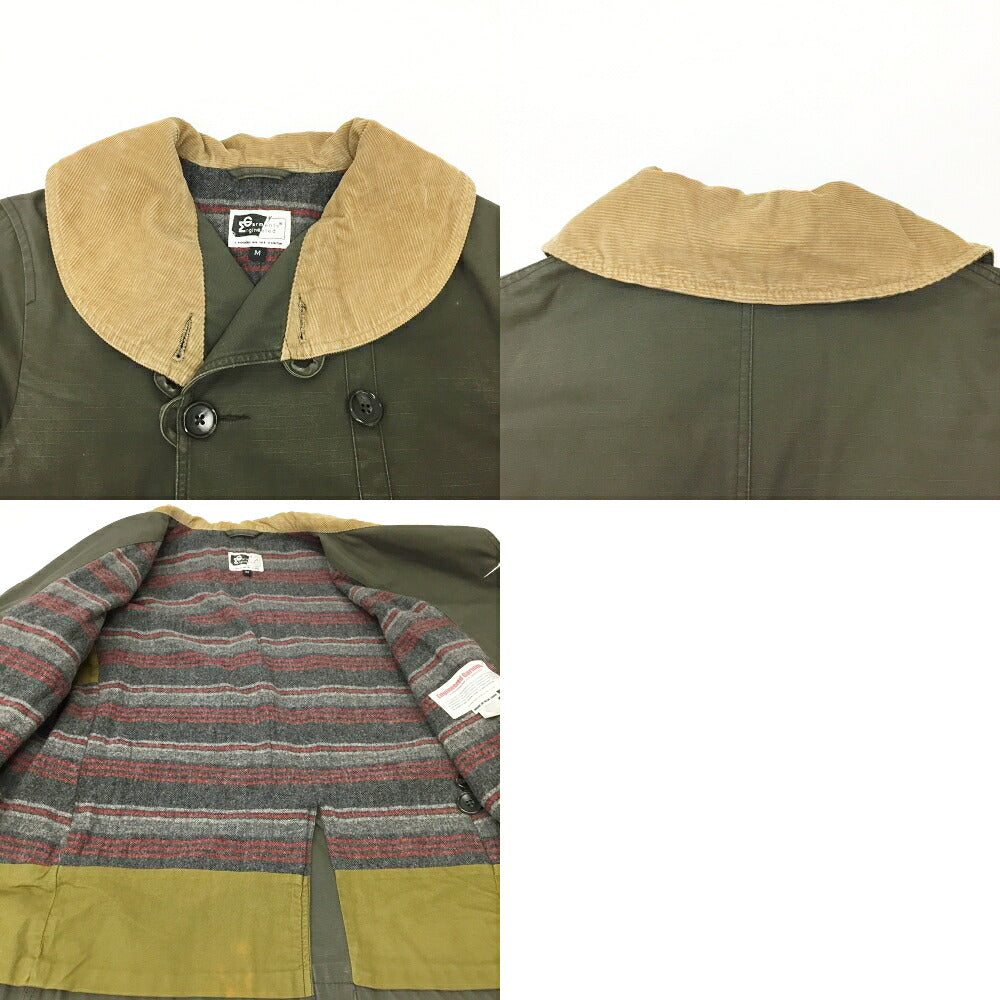 ENGINEERED GARMENTS Mackinaw Coat Green Size M
