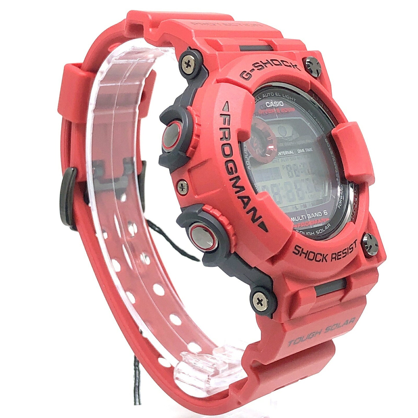 G-SHOCK Frogman Men in Burning Watch Red/Black Size ONE SIZE