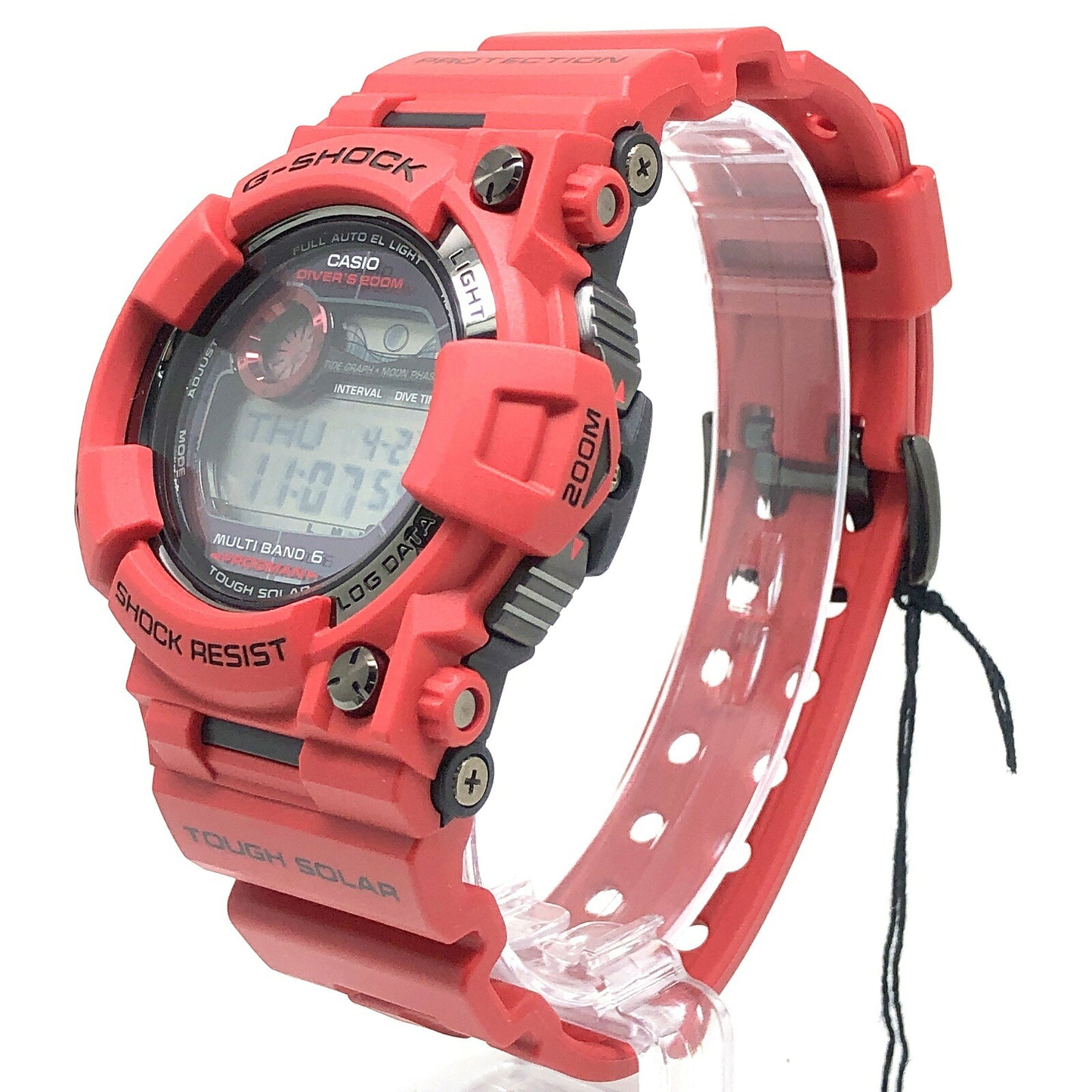 G-SHOCK Frogman Men in Burning Watch Red/Black Size ONE SIZE