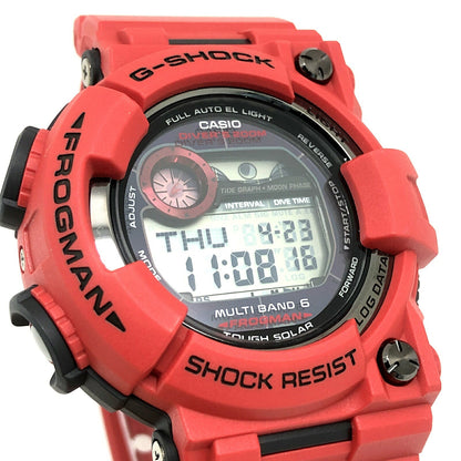G-SHOCK Frogman Men in Burning Watch Red/Black Size ONE SIZE