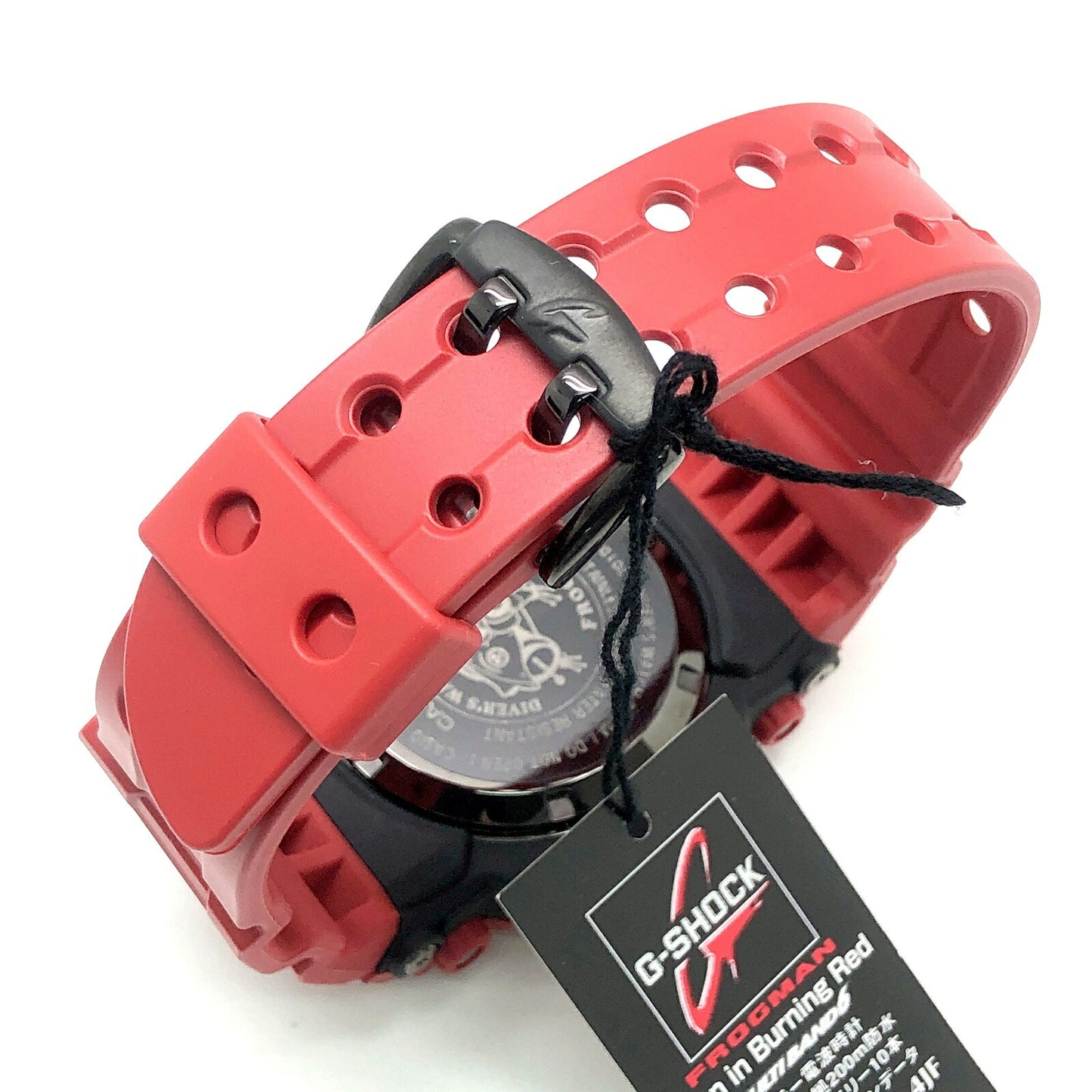 G-SHOCK Frogman Men in Burning Watch Red/Black Size ONE SIZE