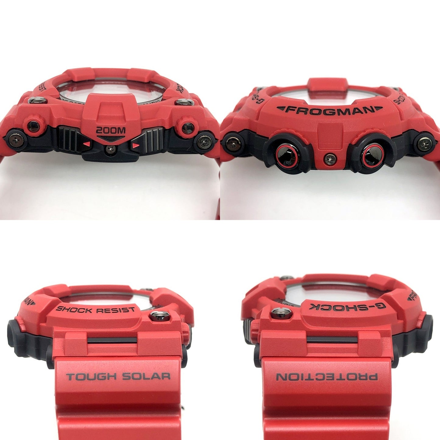 G-SHOCK Frogman Men in Burning Watch Red/Black Size ONE SIZE