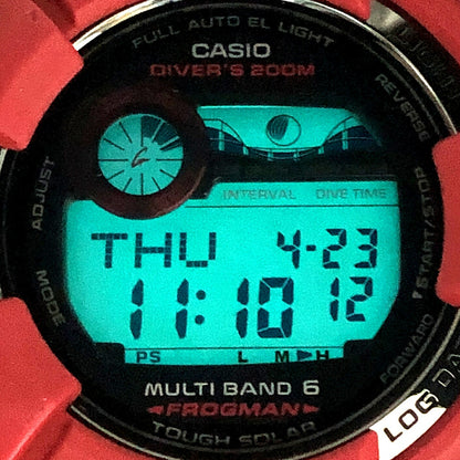 G-SHOCK Frogman Men in Burning Watch Red/Black Size ONE SIZE