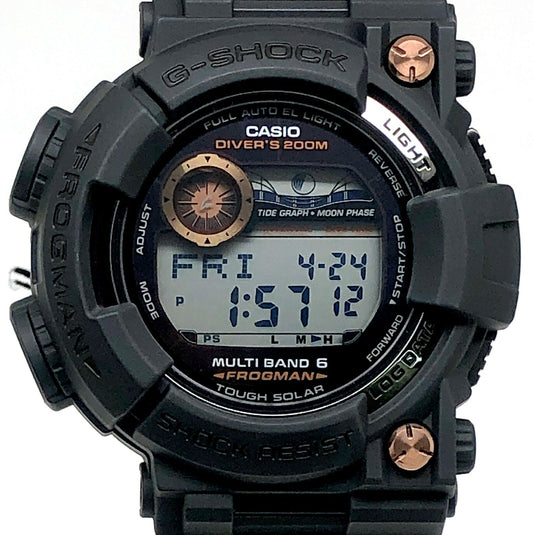G-SHOCK Frogman Rose Gold Solar Tide ONE SIZE Watch Size ONE SIZE