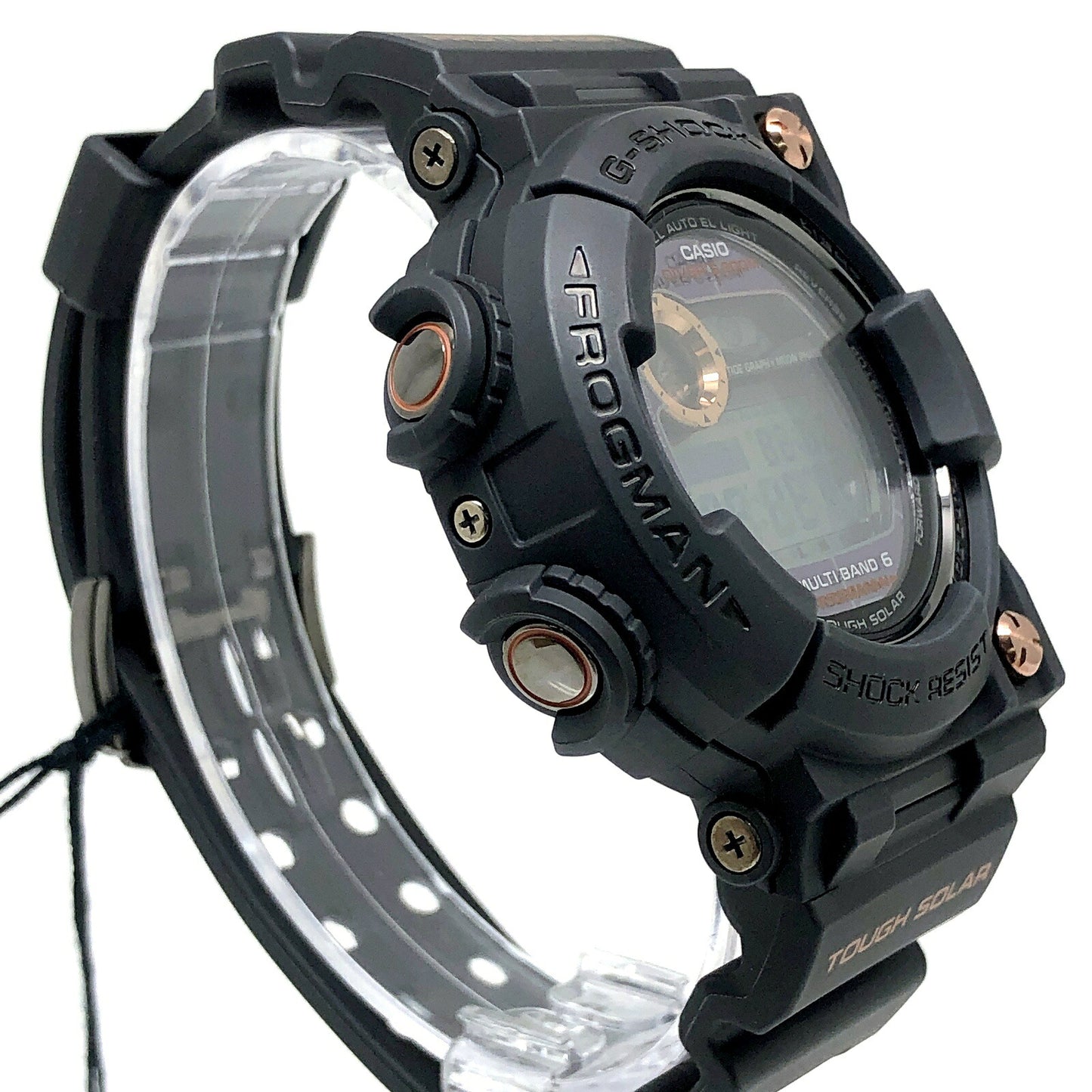 G-SHOCK Frogman Rose Gold Solar Tide ONE SIZE Watch Size ONE SIZE