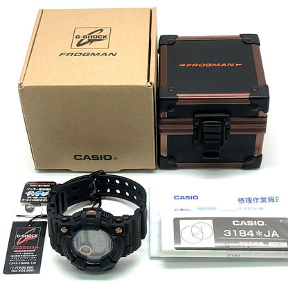 G-SHOCK Frogman Rose Gold Solar Tide ONE SIZE Watch Size ONE SIZE