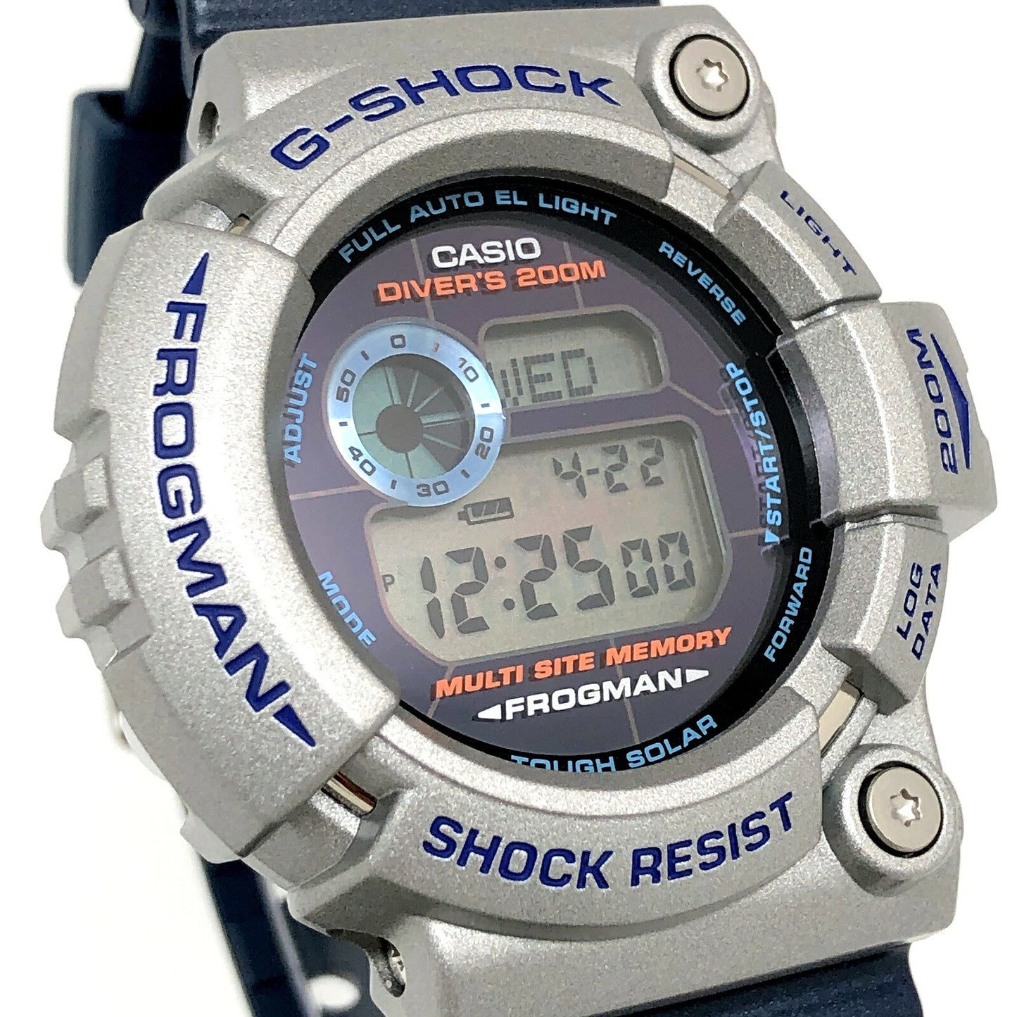 CASIO G-SHOCK Frogman ICERC 2001 Navy Watch Size ONE SIZE