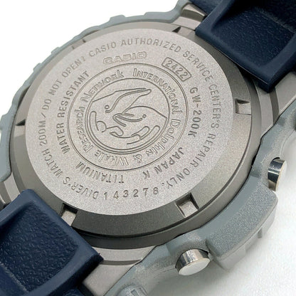CASIO G-SHOCK Frogman ICERC 2001 Navy Watch Size ONE SIZE