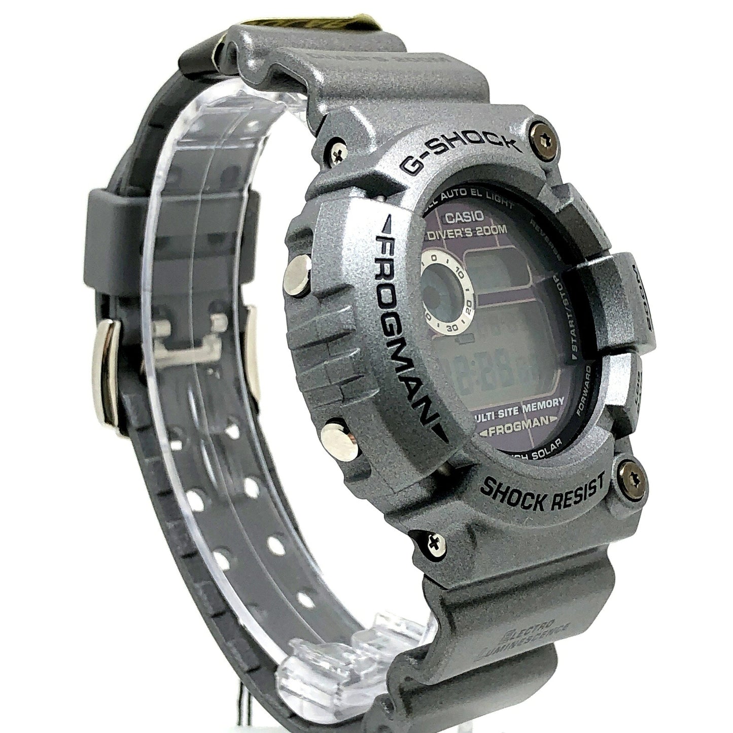 G-SHOCK GW-200S-8 Frogman Black & Solar Watch Size ONE SIZE