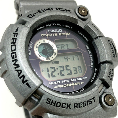 G-SHOCK GW-200S-8 Frogman Black & Solar Watch Size ONE SIZE
