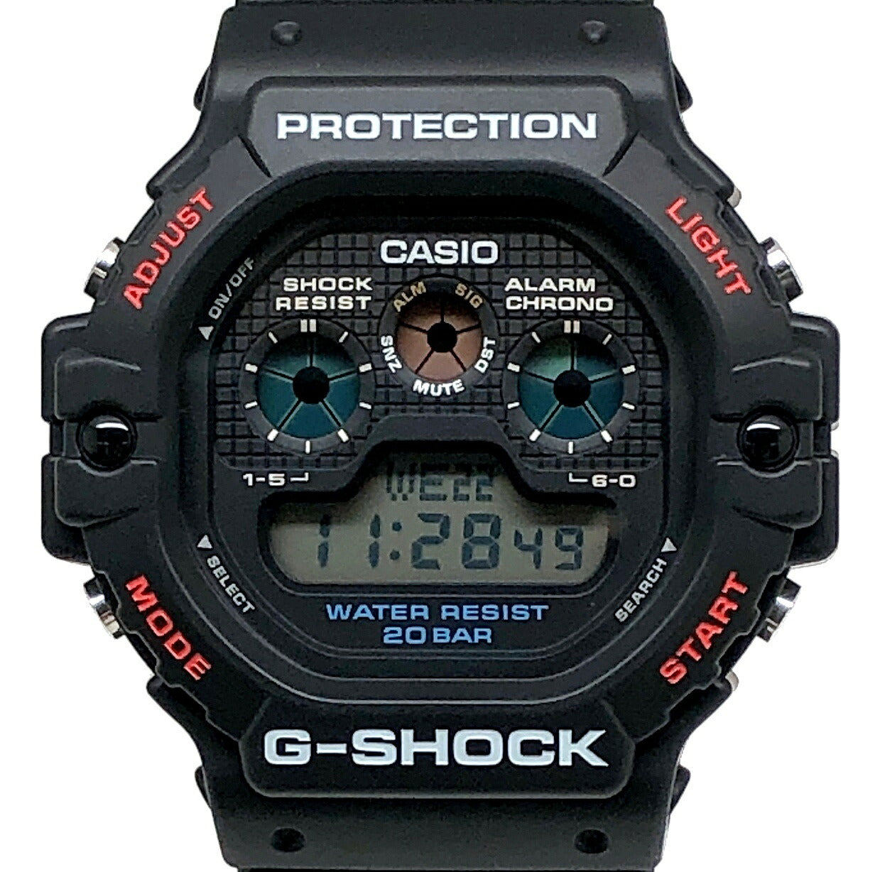 G-SHOCK DW-5900-1 First 3-Eye Digital Watch Size ONE SIZE