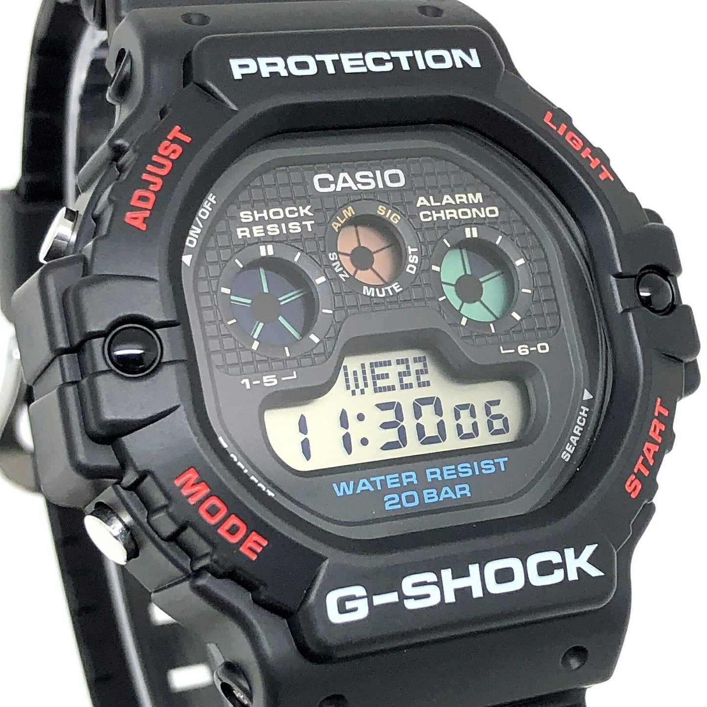 G-SHOCK DW-5900-1 First 3-Eye Digital Watch Size ONE SIZE