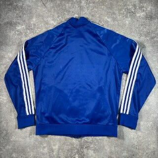 Adidas 80s Vintage ATP USA Made Track Jacket Blue Size M