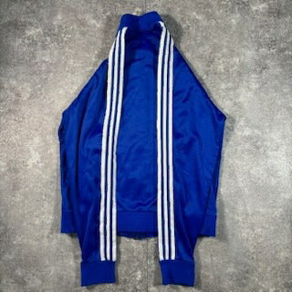 Adidas 80s Vintage ATP USA Made Track Jacket Blue Size M