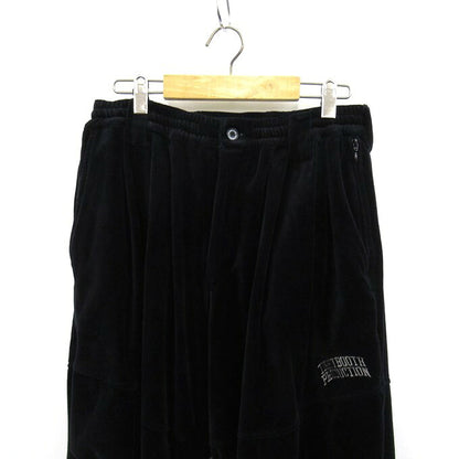 TIGHTBOOTH Velour Balloon Pants Black Size L