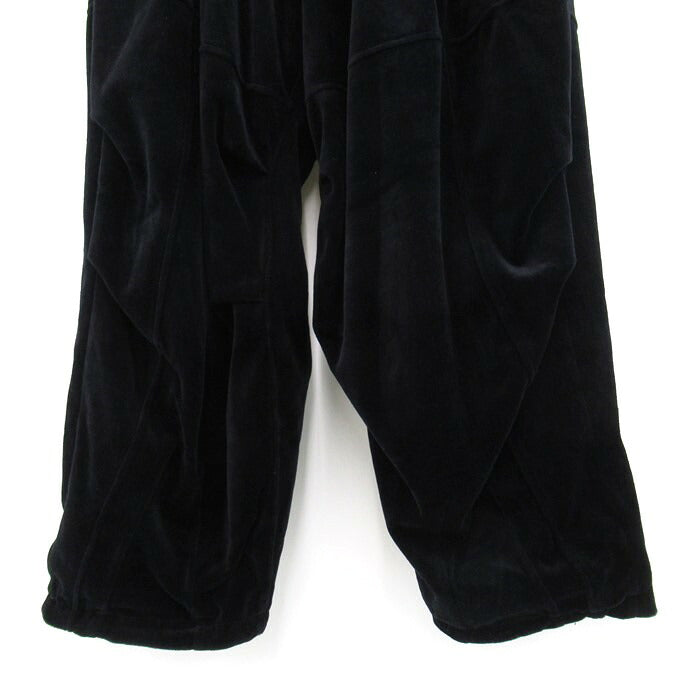 TIGHTBOOTH Velour Balloon Pants Black Size L