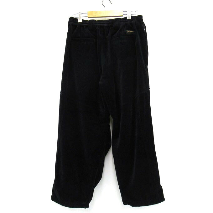 TIGHTBOOTH Velour Balloon Pants Black Size L