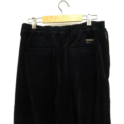 TIGHTBOOTH Velour Balloon Pants Black Size L