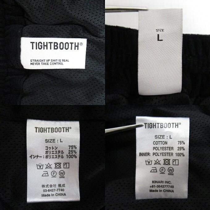 TIGHTBOOTH Velour Balloon Pants Black Size L