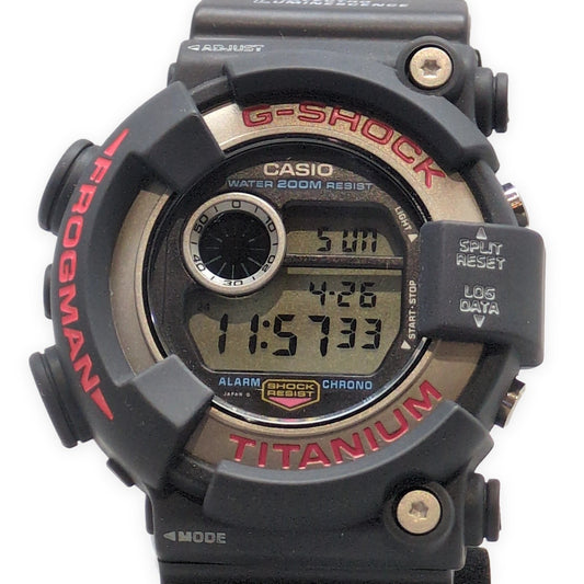 G-SHOCK DW-8200-1A FROGMAN Diving Dark Gray Watch Size ONE SIZE