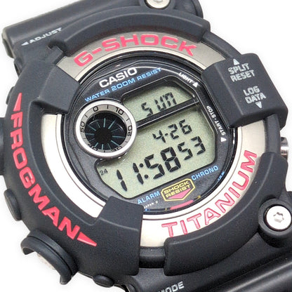 G-SHOCK DW-8200-1A FROGMAN Diving Dark Gray Watch Size ONE SIZE