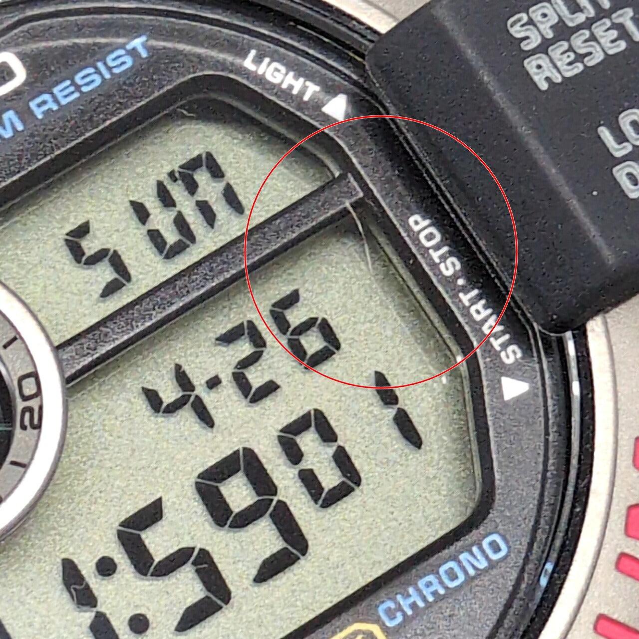 G-SHOCK DW-8200-1A FROGMAN Diving Dark Gray Watch Size ONE SIZE