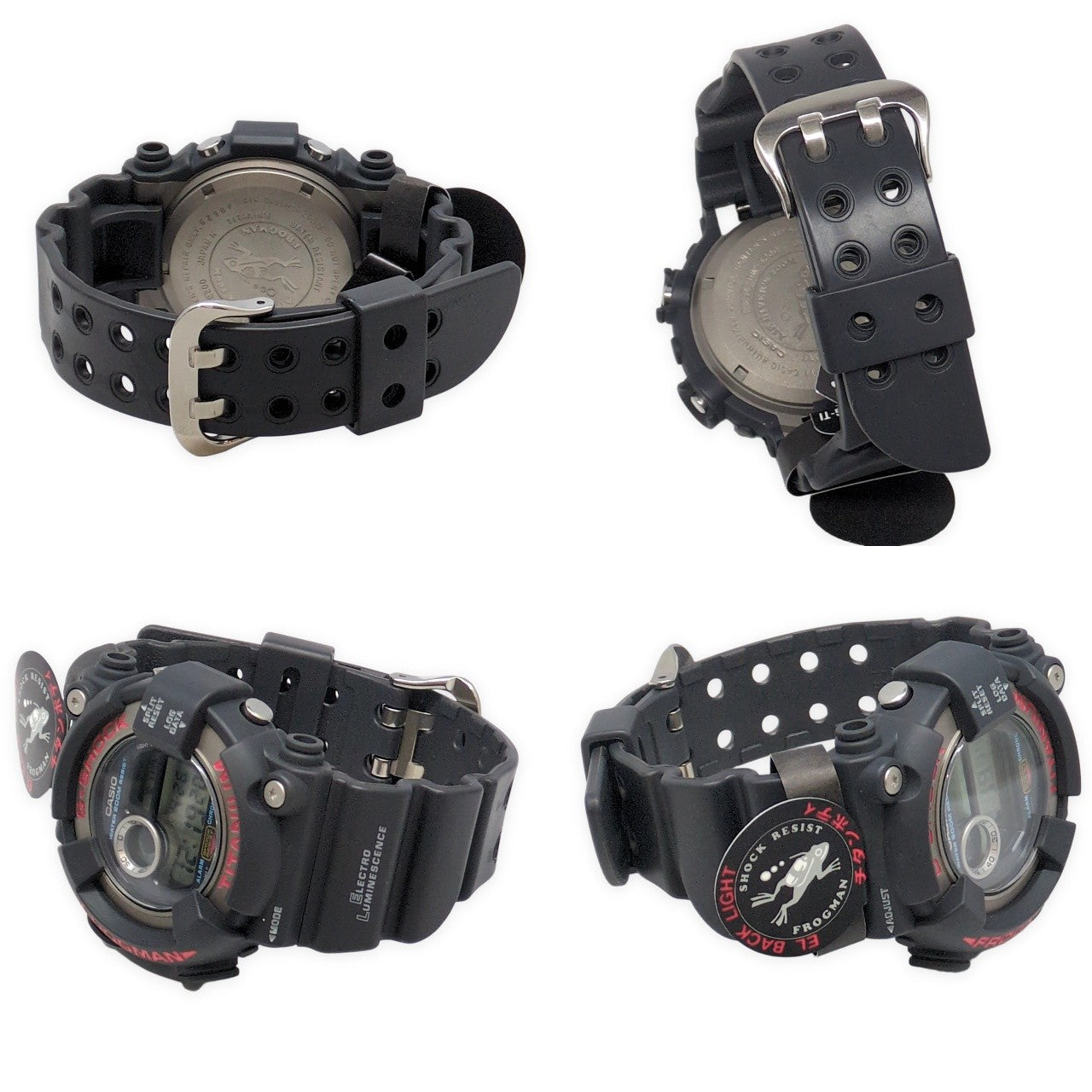 G-SHOCK Frogman 2nd Gen Titanium EL Grey Watch Size ONE SIZE