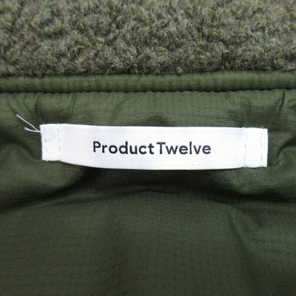Product Twelve 22AW JS Nylon Satin Blouson Khaki Size 2