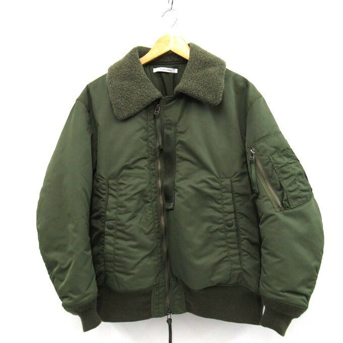Product Twelve 22AW JS Nylon Satin Blouson Khaki Size 2