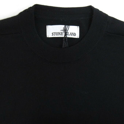 STONE ISLAND LIGHT RWS PURE WOOL Sweater Black Size S