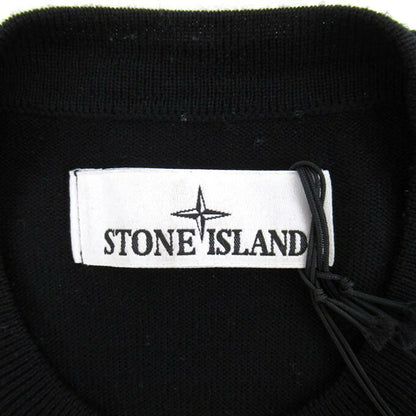 STONE ISLAND LIGHT RWS PURE WOOL Sweater Black Size S