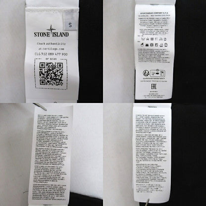 STONE ISLAND LIGHT RWS PURE WOOL Sweater Black Size S