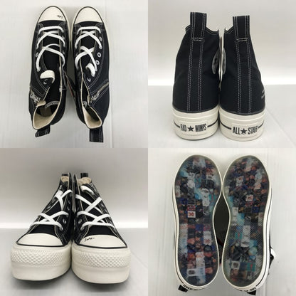 Converse All Star Lifted Z Hi Black Sneakers Size 29.0