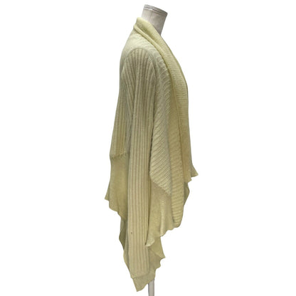 Rick Owens 04AW Angora Wool Drape Knit Cardigan Size 40