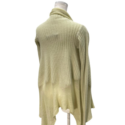 Rick Owens 04AW Angora Wool Drape Knit Cardigan Size 40