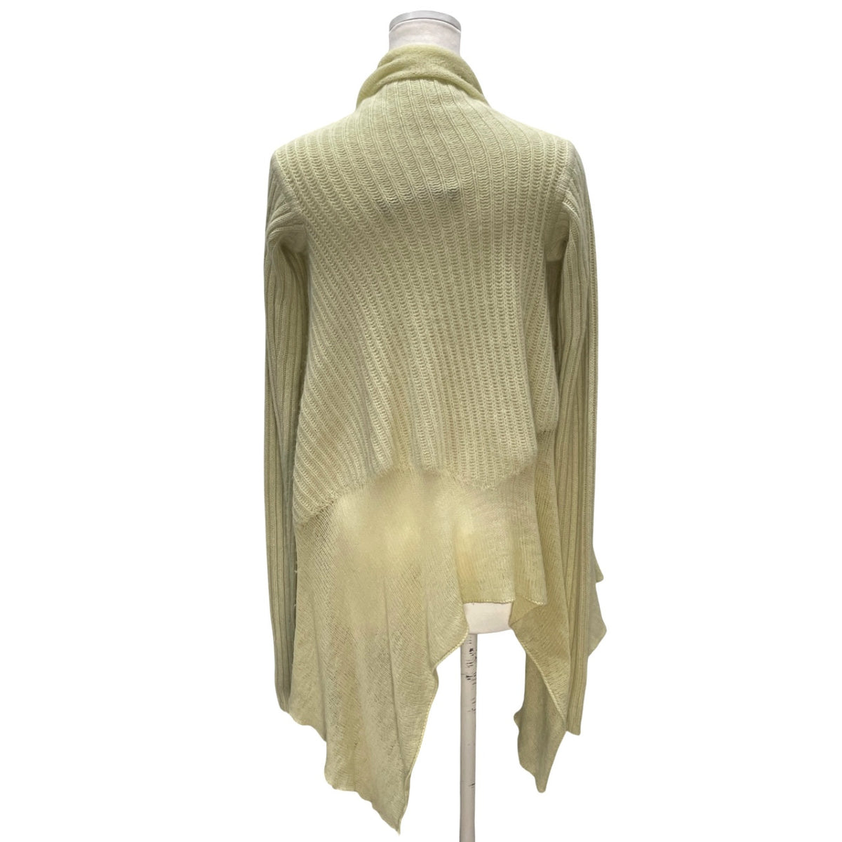 Rick Owens 04AW Angora Wool Drape Knit Cardigan Size 40